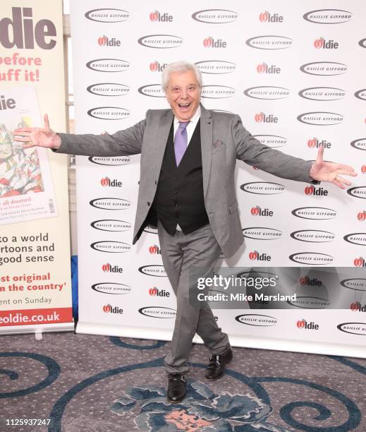 Lionel Blair attends the 2019 'The Oldie of the Year Awards' held at Simpson's In The Strand on January 29, 2019 in London, England.