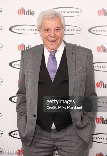 Lionel Blair attends the 2019 'The Oldie of the Year Awards' held at Simpson's In The Strand on January 29, 2019 in London, England.