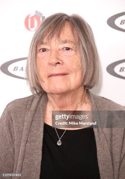 Margaret Calvert attends the 2019 'The Oldie of the Year Awards' held at Simpson's In The Strand on January 29, 2019 in London, England.