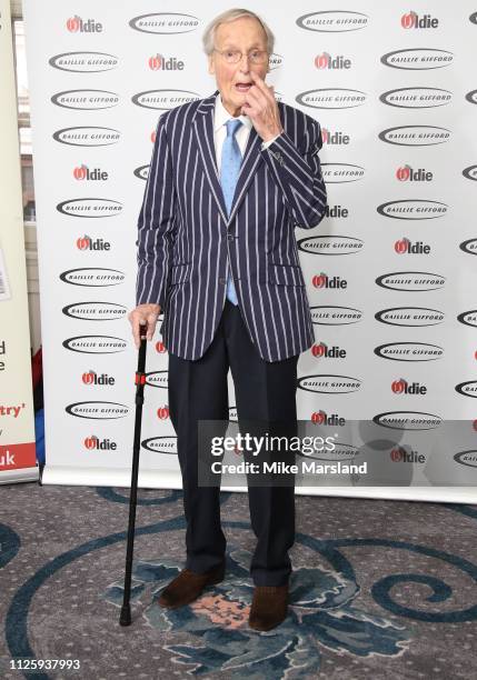 Nicholas Parsons attends the 2019 'The Oldie of the Year Awards' held at Simpson's In The Strand on January 29, 2019 in London, England.