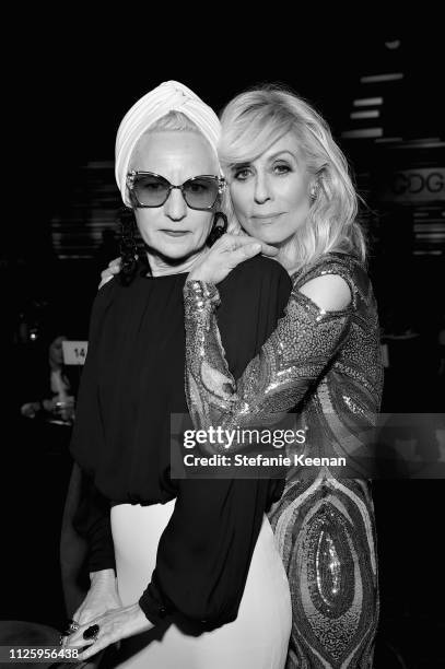 Lou Eyrich and Judith Light pose during The 21st CDGA at The Beverly Hilton Hotel on February 19, 2019 in Beverly Hills, California.