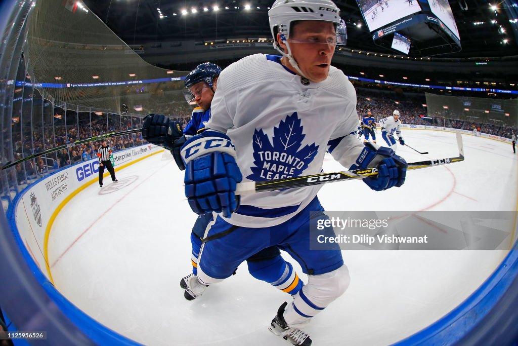 Toronto Maple Leafs v St Louis Blues