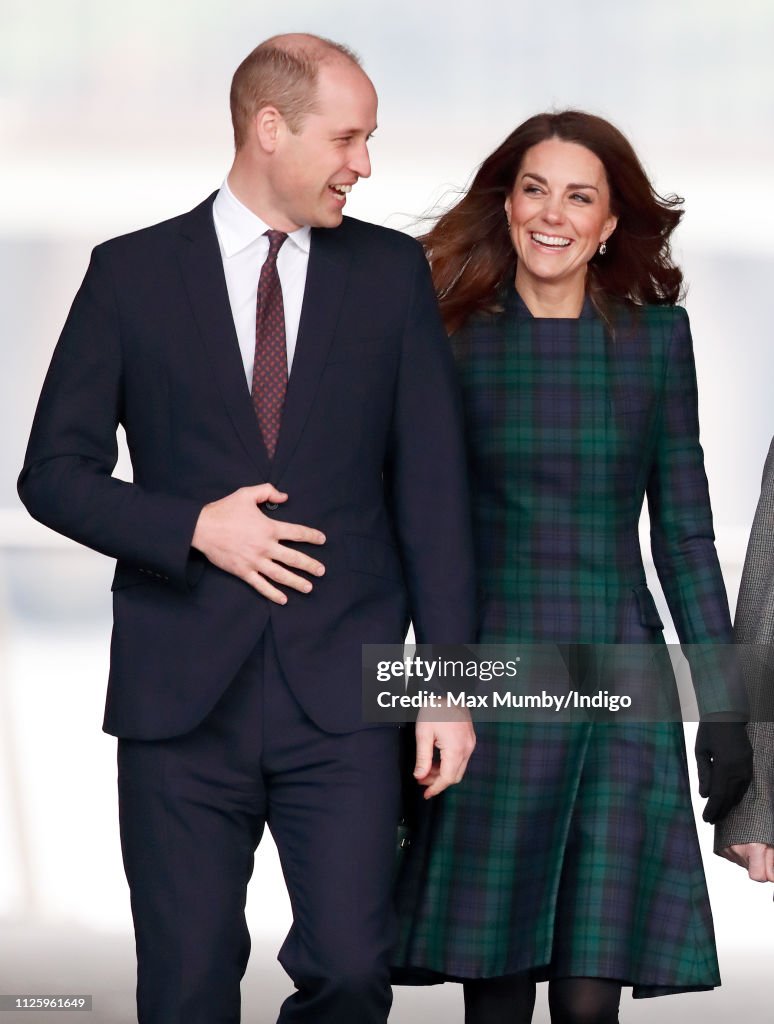 The Duke And Duchess Of Cambridge Visit Dundee