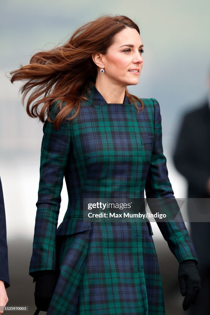 The Duke And Duchess Of Cambridge Visit Dundee