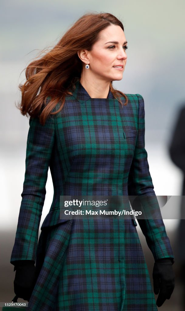 The Duke And Duchess Of Cambridge Visit Dundee