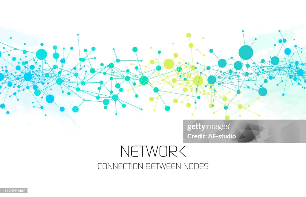 Abstract Network Background High-Res Vector Graphic - Getty Images