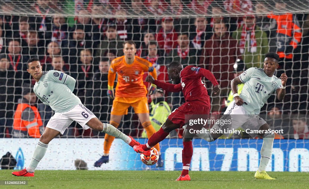 Liverpool v FC Bayern Muenchen - UEFA Champions League Round of 16: First Leg