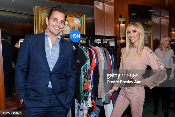 Bill Rancic and Giuliana Rancic attend G By Giuliana/HSN New Collection Launch Event at Beverly Hills Hotel on January 29, 2019 in Beverly Hills,...