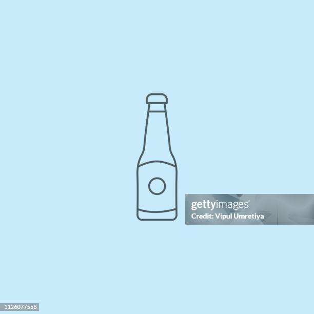 飲料瓶 - mulled wine 幅插畫檔、美工圖案、卡通及圖標