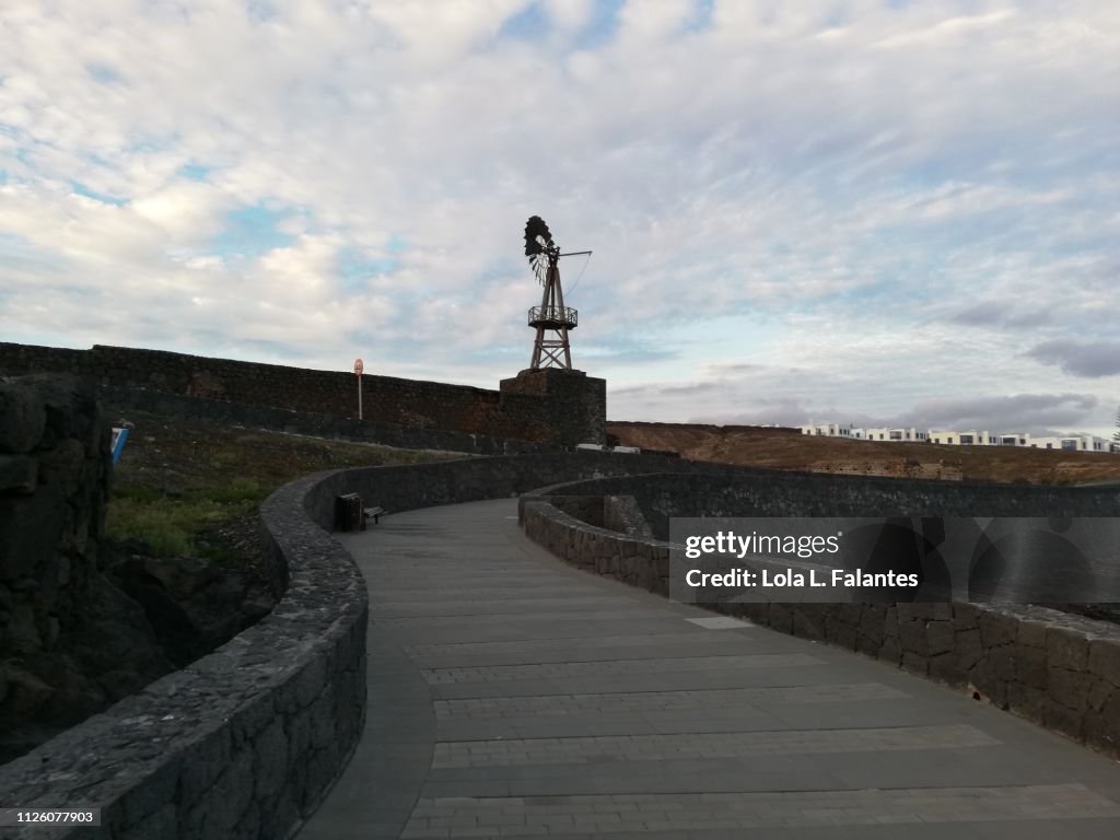 Old mills path, Arrecife.