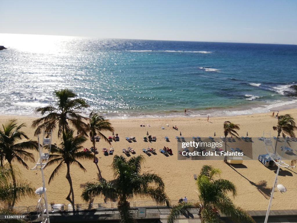 El reducto Beach, Arrecife