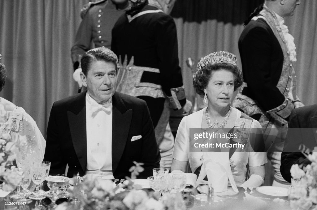Ronald Reagan and Elizabeth II