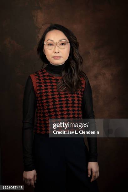 Director/writer Lulu Wang, from 'The Farewell' is photographed for Los Angeles Times on January 26, 2019 at the 2019 Sundance Film Festival, in Salt...