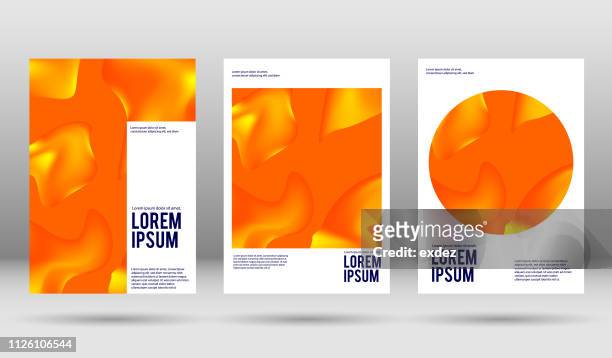 vector cover design templates - magazine design stock illustrations
