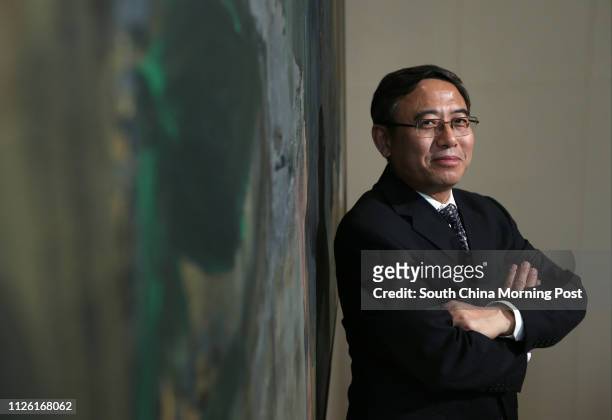 Peng Huaisheng, Executive Director & CEO of Chinalco Mining Corp International, poses for a photo. 24APR14