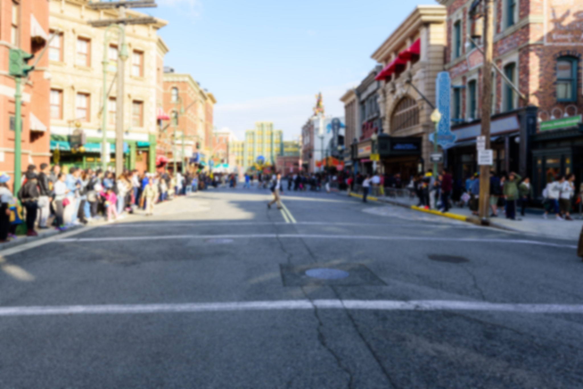 theme park parade