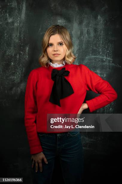 Actress Ana Mulvoy Ten, from 'Selah and The Spades' is photographed for Los Angeles Times on January 27, 2019 at the 2019 Sundance Film Festival, in...