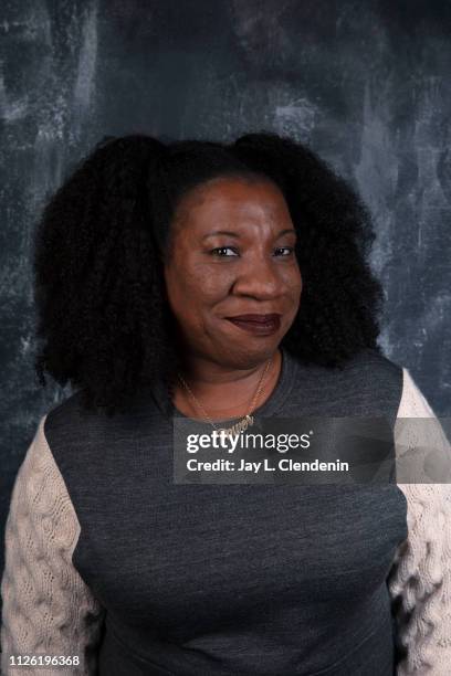 Tarana Burke, Founder of the #MeToo movement, is photographed for Los Angeles Times on January 27, 2019 at the 2019 Sundance Film Festival, in Salt...