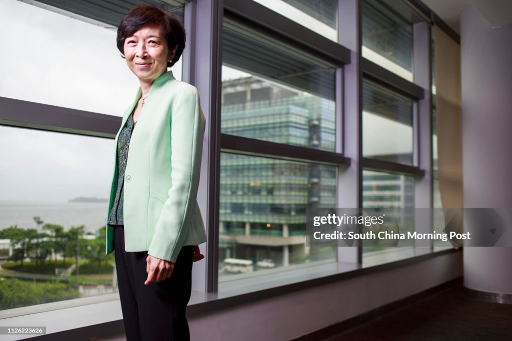 Fanny Law Fan Chiu-fan, Chairperson of Hong Kong Science and Technology Park. 18JUL14