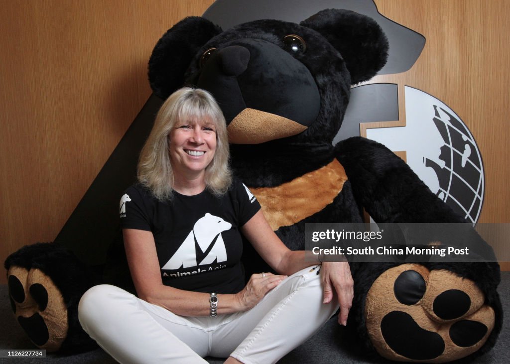 Jill Robinson, founder of Animals Asia, poses for a photograph at her...  News Photo - Getty Images