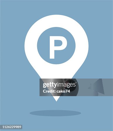 Map parking pointer Map parking pointer