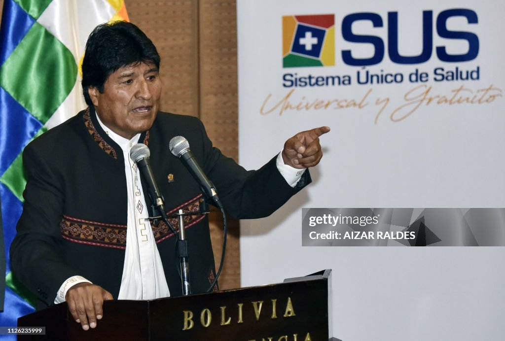 BOLIVIA-HEALTH-LAW