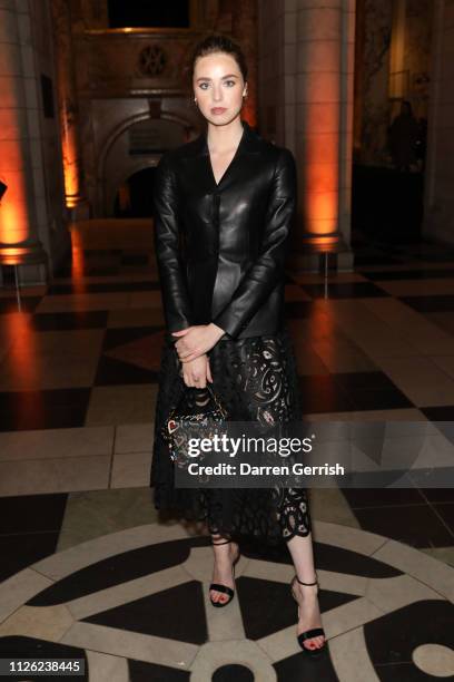 Freya Meyor attends the 'Christian Dior: Designer Of Dreams' exhibition at the V&A opening private view on January 30, 2019 in London, England.