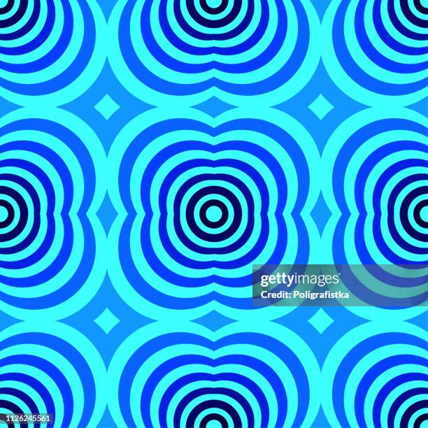 abstract seamless background pattern - blue wallpaper - vector illustration - white rose vector stock illustrations