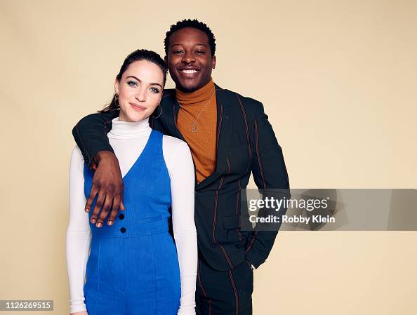 Violett Beane and Brandon Micheal Hall of CBS's 'God Friended Me