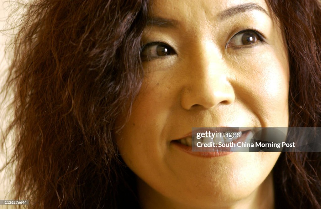 Japanese singer Yumi Matsutoya, or "Yuming", pictured at the Ritz Carlton Hotel, Central.  02 August 2003.