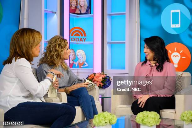 Hoda Kotb, Kathie Lee Gifford and Shan-Lyn Ma on Wednesday, February 20, 2019 --