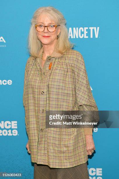 Actor Blythe Danner attends "The Tomorrow Man" Premiere during the 2019 Sundance Film Festival at Eccles Center Theatre on January 30, 2019 in Park...