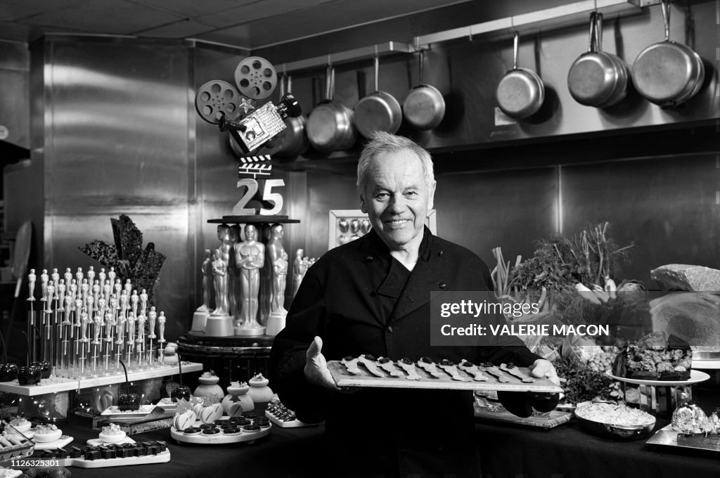 US-ENTERTAINMENT-OSCARS-CELEBRITY-GASTRONOMY-AUSTRIA-AWARD-BLACK AND WHITE