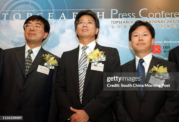 Ng Chi-shing, Chief Operating Officer, Peter Cheok Ho-fung, Chairman ...