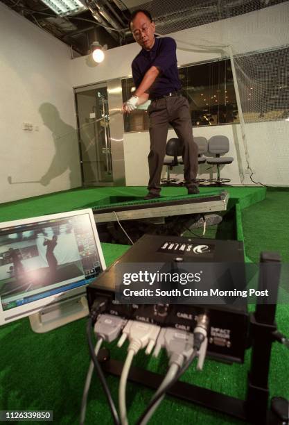 Central Golf at the Bank of America tower, which comprises private digital teching studios, the V1 Teaching System and Swing Dynamic systems. 04...