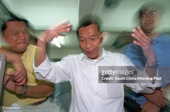 Ex-prisoner Au Yeung Ping-keung visiting the Hong Kong Christian Kun ...
