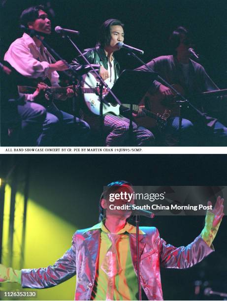 Hong Kong Coliseum rocks to the sounds of Faye Wong Ching-man, Shirley Kwan Suk E, Alex To Tak-wai, Tats Lau Yi-tat, Anthony Wong Yiu-ming and Aaron...