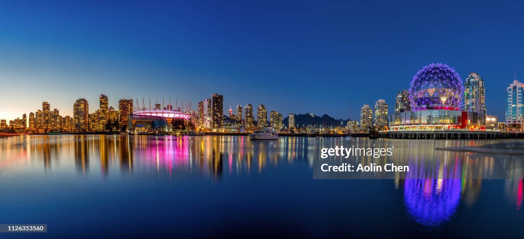 Vancouver Harbor Nightview