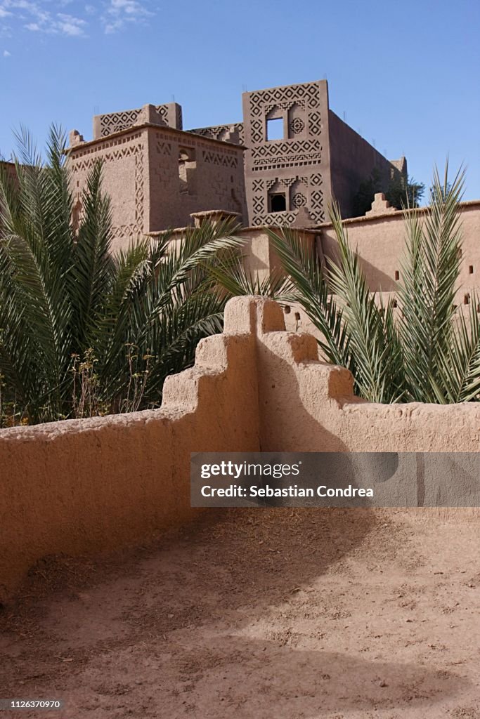 Kasbah Amahidil in Skoura Oasis, Ouarzazate district, Morocco