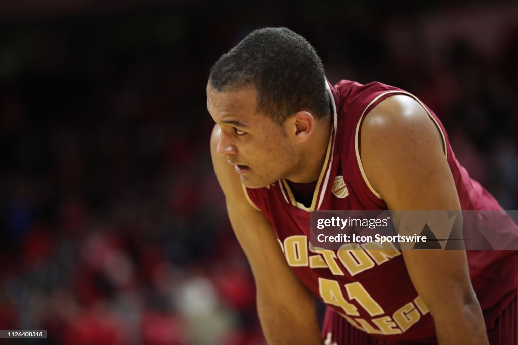 COLLEGE BASKETBALL: FEB 20 Boston College at NC State