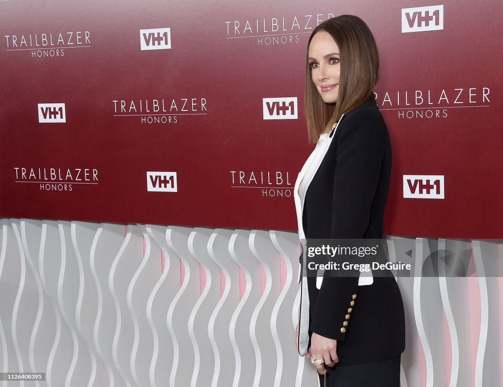 Catt Sadler arrives at VH1 Trailblazer Honors at The Wilshire Ebell