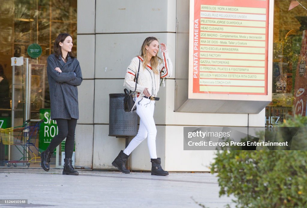 Alice Campello Sighting In Madrid - January 30, 2019