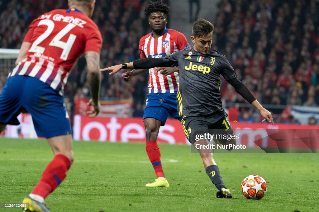 Club Atletico de Madrid v Juventus - UEFA Champions League Round of 16: First Leg