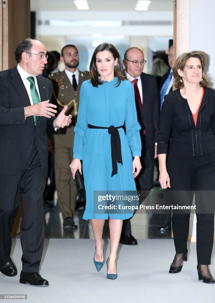 Queen Letizia of Spain Attends Ibedrola Foundation Scholarships