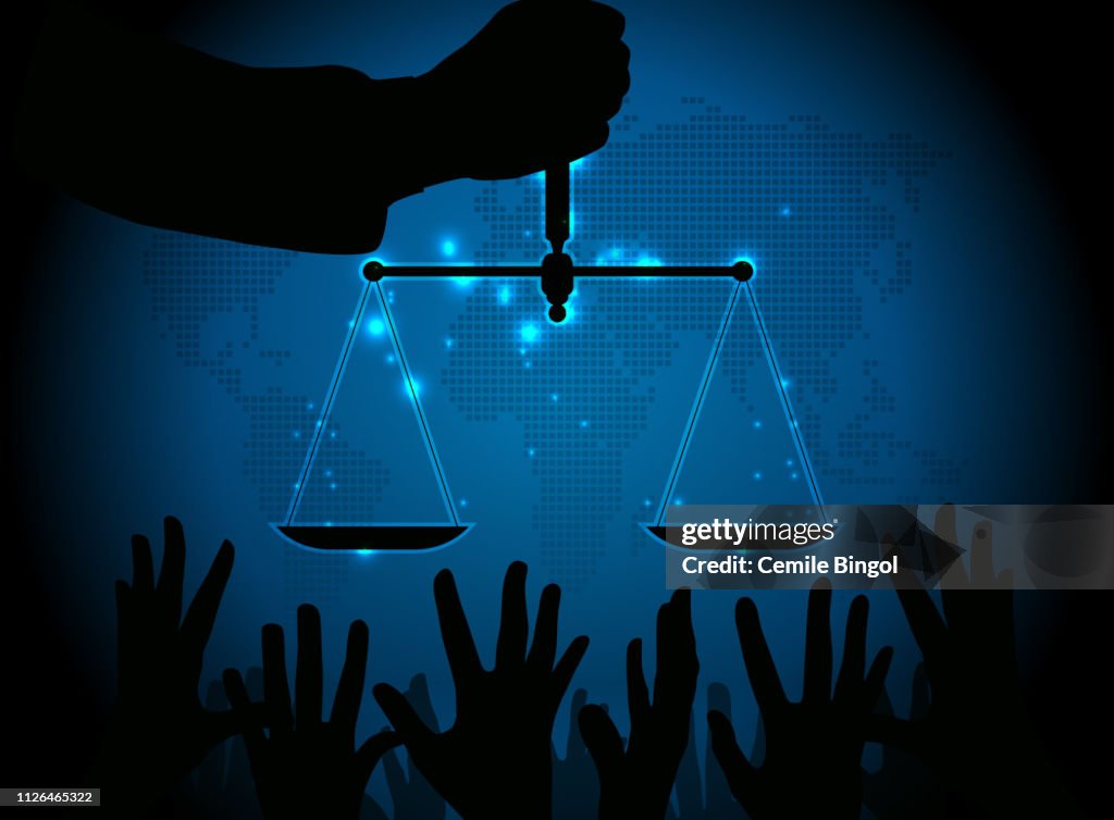 Justice Rights Justice And Human Rights High-Res Vector Graphic - Getty Images