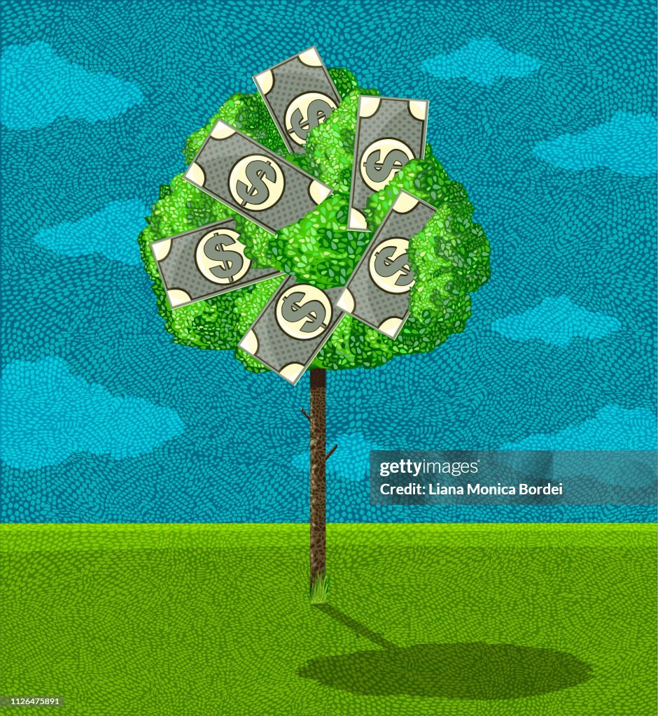 Money Tree Large Graphic