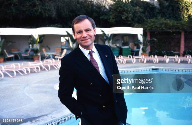 Jeffrey Howard Archer, Baron Archer of Weston-super-Mare is an English author and former politician.photographed August 26, 1989 at the Beverly Hills...