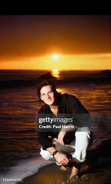 Tony Hadley of Spandau Ballet photographed June 18, 1992 in Malibu , California "n