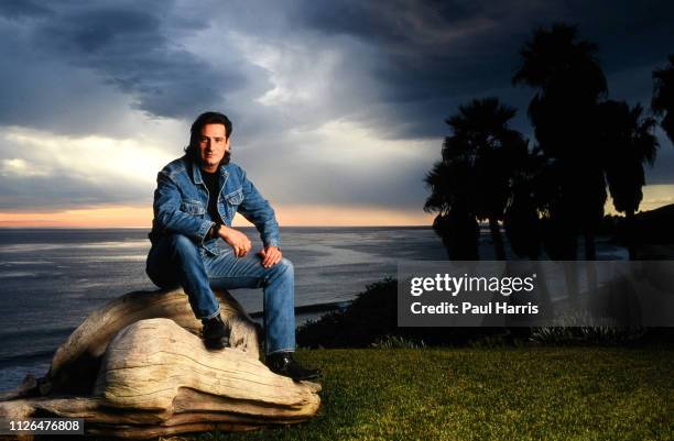 Tony Hadley of Spandau Ballet photographed June 18, 1992 in Malibu , California "n