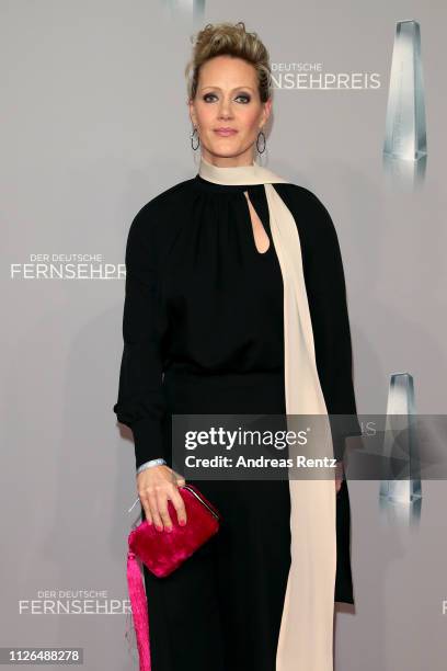 Anna Schudt attends the German Television Award at Rheinterrasse on January 31, 2019 in Duesseldorf, Germany.